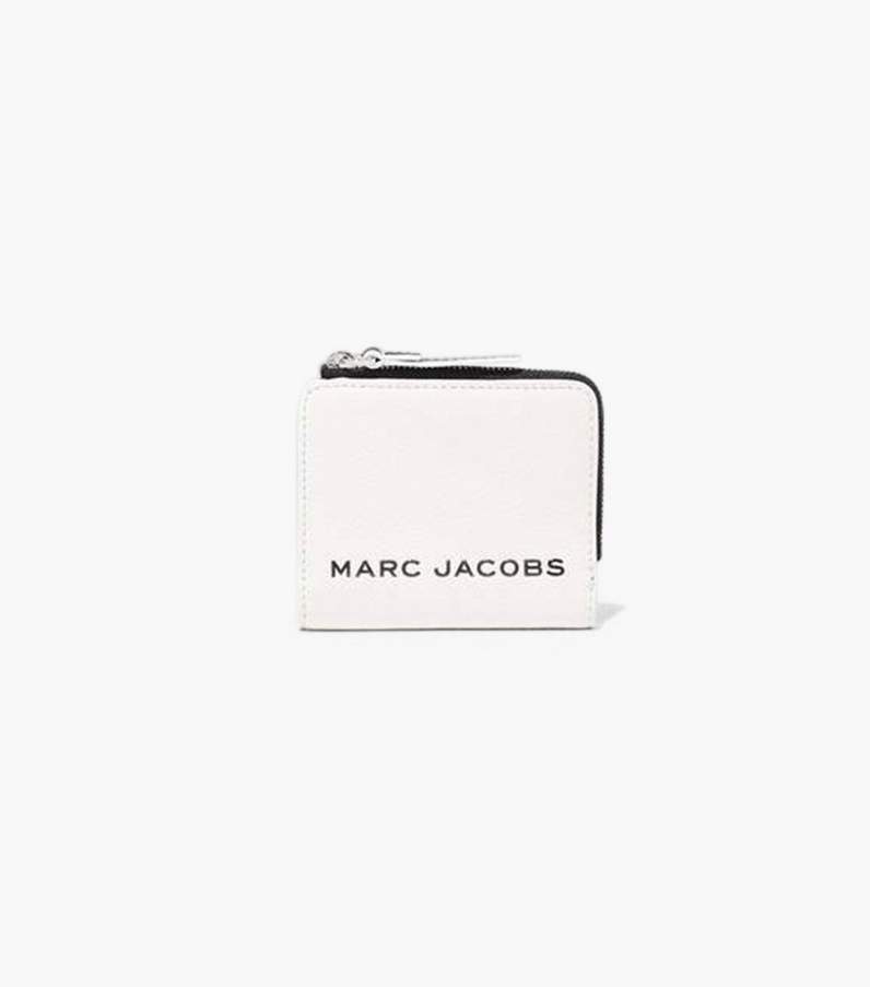 The Bold Colorblock Mini Compact Zip Wallet